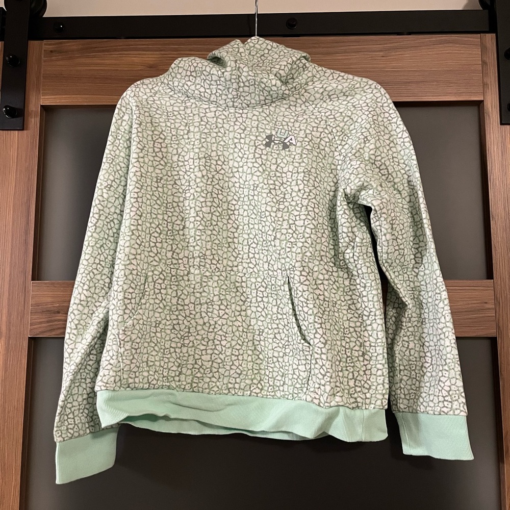 Under Armour Mint Green Patterned Hoodie